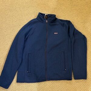 Men's Better Sweater® Fleece Jacket - Blue - Medium